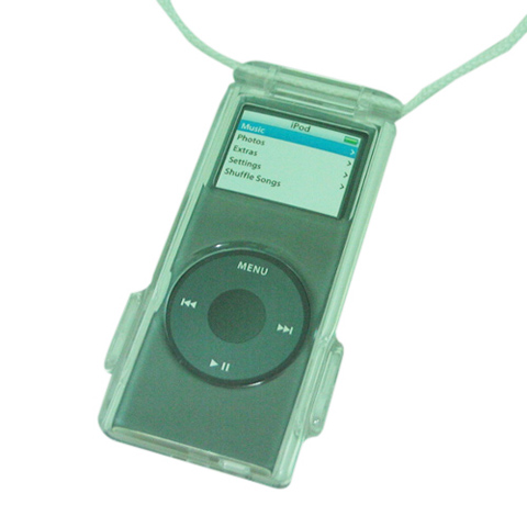 Crystal Hard Case LCD Cover for IPOD Nano 1 or 2 Gen (ip020)